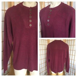 Red Head Chunky Sweater SZ XL